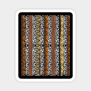 Black and white pattern Magnet