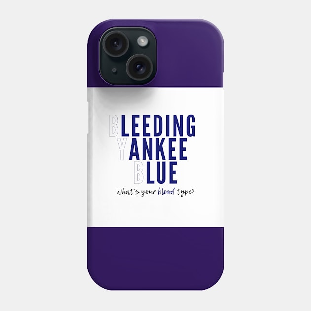 BYB design 2020 Phone Case by Bleeding Yankee Blue