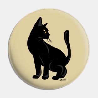 Shape of the cat Pin