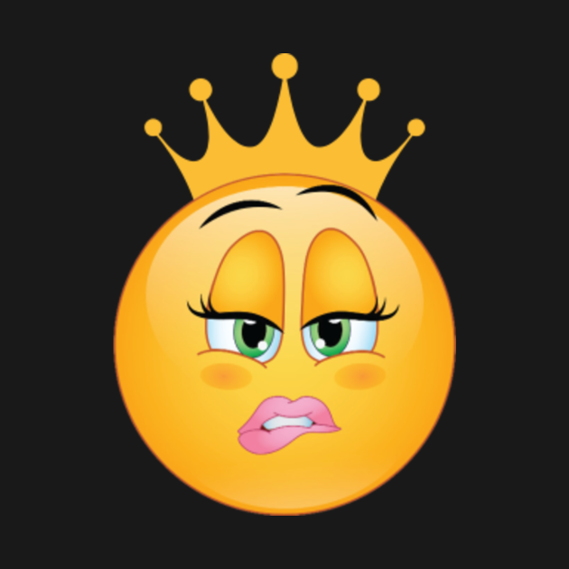 Cool And Sassy Funny Flirting Queen Emoji Cool And Sassy Funny 