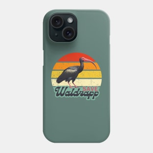 Save waldrapp (geronticus eremita) Phone Case