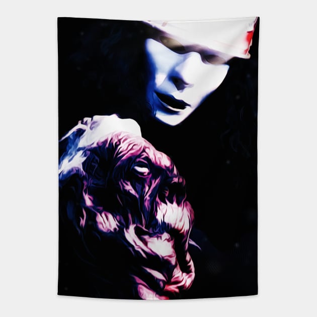 Buckethead and Herbie Tapestry by Eratas