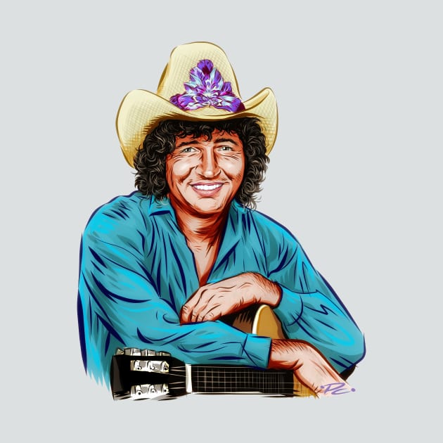 Mac Davis - An illustration by Paul Cemmick by PLAYDIGITAL2020