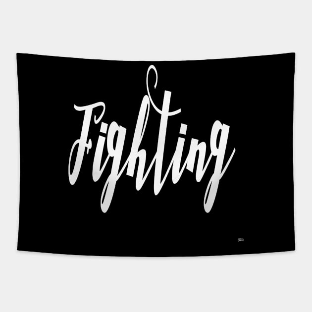 Christian Shirts Fighting - Christian Tapestry by ChristianShirtsStudios