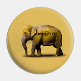 NYC Elephant Taxi Pin