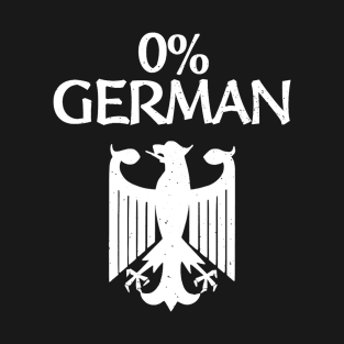 0 German - Oktoberfest 2023 0 Percent German T-Shirt