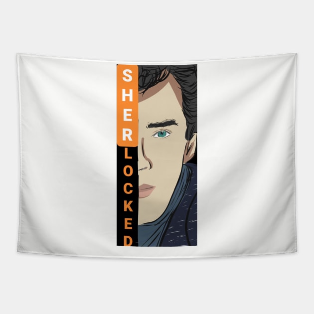 Sherlocked Tapestry by MANALI