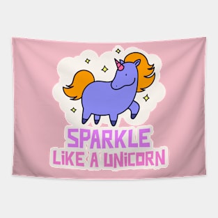 Sparkle like a unicorn Tapestry