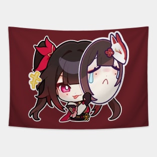 Honkai Star Rail Chibi Sparkle Tapestry