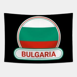 Bulgaria Country Badge - Bulgaria Flag Tapestry