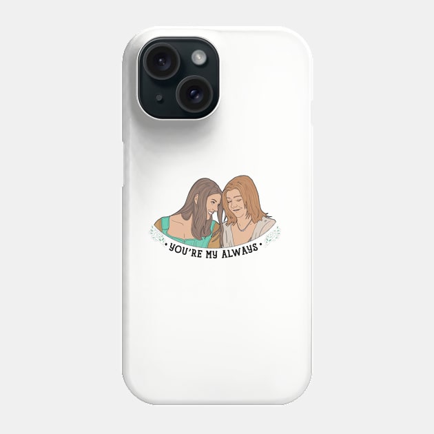 Willow & Tara Always BTVS Phone Case by likeapeach