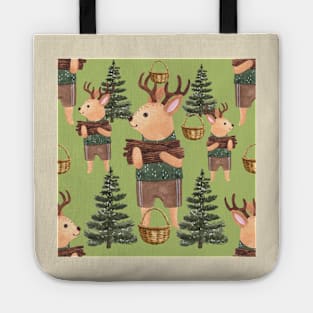 Deer in the Woods Tote