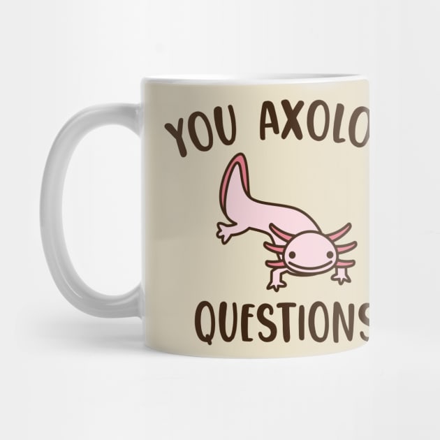 Ask Me About My Axolotl Cute Salamander White 11oz Ceramic Mug