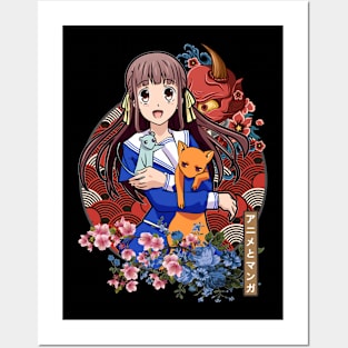 Unframed Printed 2023 Calendar Japanese Anime Fruits Basket Poster Canvas  Modern Oil Painting Art Home Wall Decal