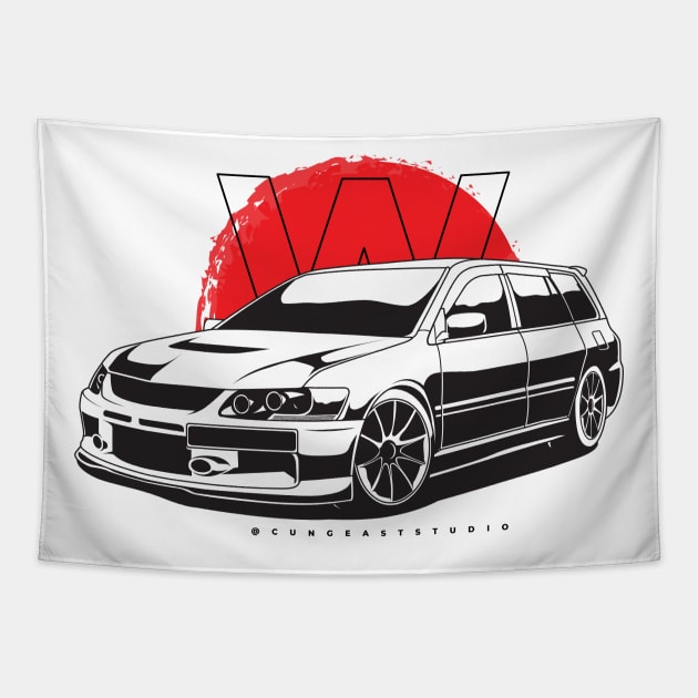 Lancer Wagon Tapestry by cungtudaeast