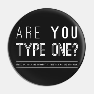 Are you Type 1? Pin