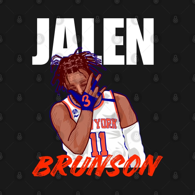 Jalen brunson by Qrstore