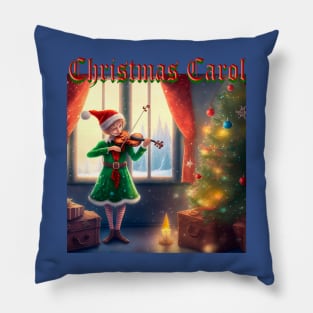 Christmas Carol - Merry Christmas Pillow