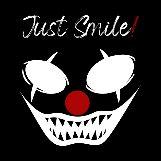 Dark Just Smile Face by TranquilAsana