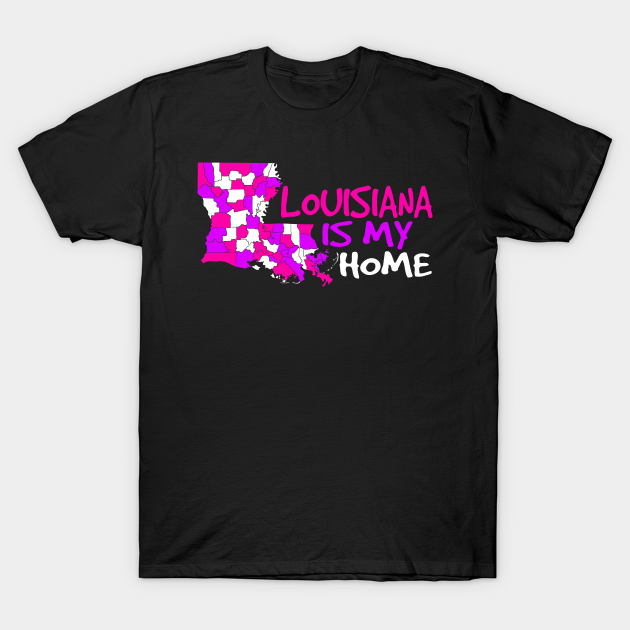 Discover USA state: Louisiana - Louisiana - T-Shirt