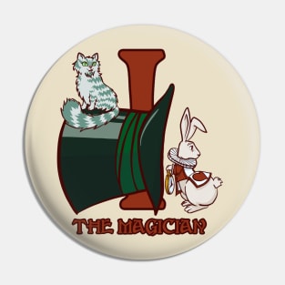 Halloween Tarot I: The Magician (Alice in Wonderland) Pin