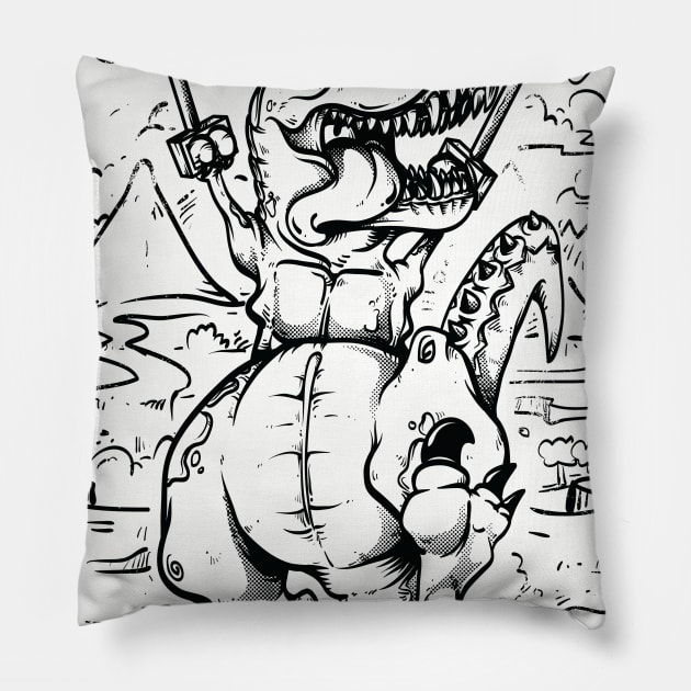 Unstoppable Pillow by Superon