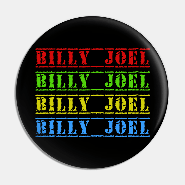 billy joel 4 circle vintage retro faded Pin by arjunthemaniac