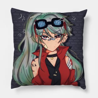 angry gil Pillow