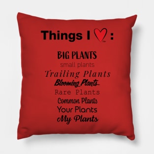 Things I <3 Pillow