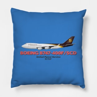 Boeing B747-400F/SCD - United Parcel Service Pillow