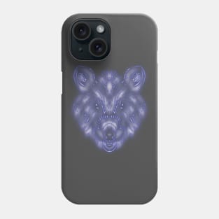 Luminescent Future Wolf Phone Case