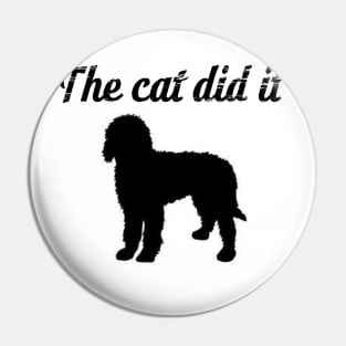 The cat did it Pin