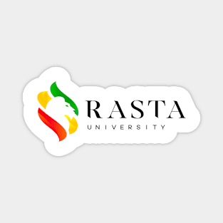 Rasta University Logo Reggae Magnet