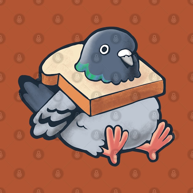 Hungry Pigeon by Studio Marimo