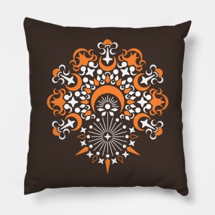 Abstract Boho Print Pillow