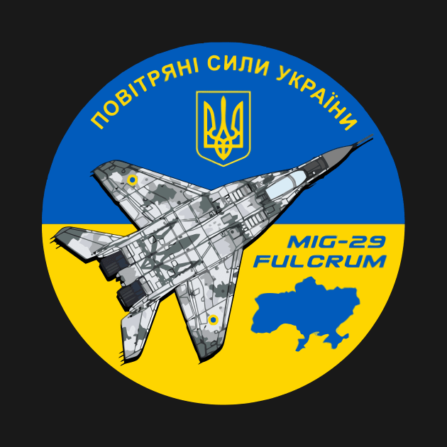 Ukrainian Air Force MiG-29 by Virhayune
