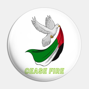 Cease Fire: Gaza Pin