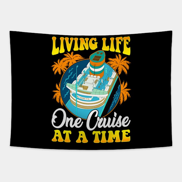 Living Life One Cruise At A Time Awesome Cruiser Tapestry by theperfectpresents