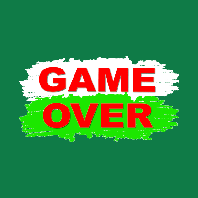 GAME-OVER,-RED,-GREEN by UNIQUE GIFTS