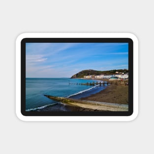 Aberystwyth Beach & Promenade No2 - Spring - Coastal Scenery Magnet