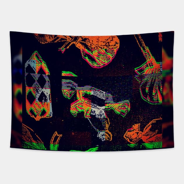 ϶❂ϵ Trick or Treat ϶❂ϵ Tapestry by Shop of Mediocrity 