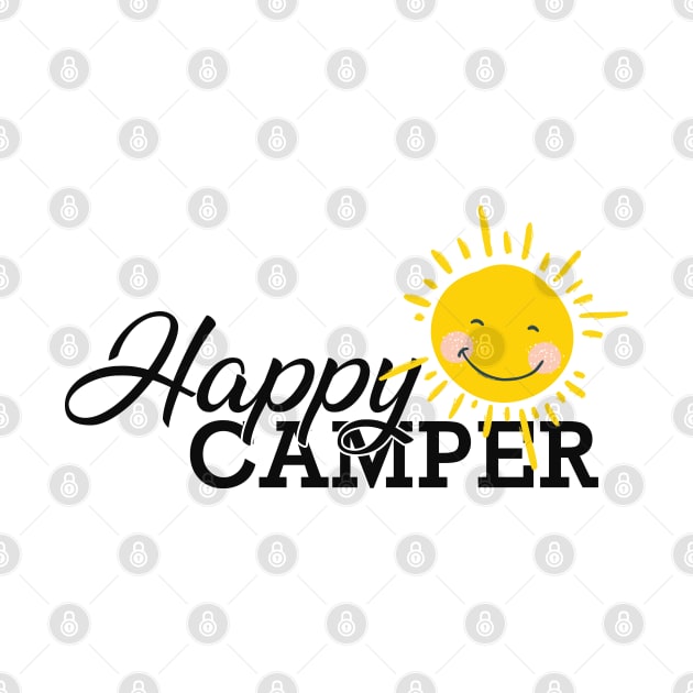 Camper - Happy camper by KC Happy Shop