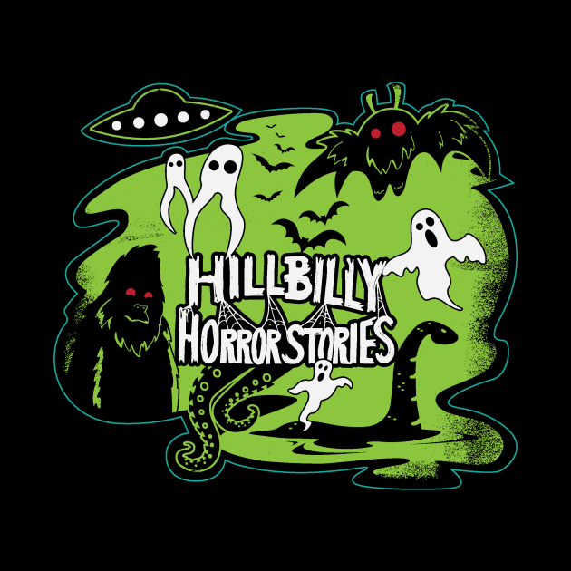 HHS Cryptids Green by Hillbilly Horror Stories