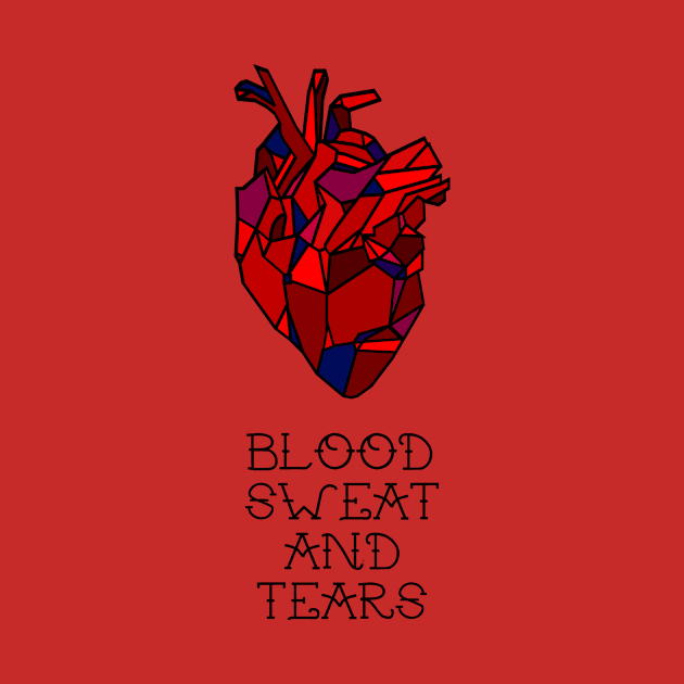 blood sweat and tears black by thecrazaykidnextdoor