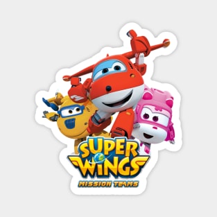 Super Wings Mission Teams Magnet