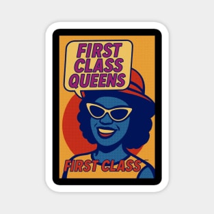 pop art of mom the queen Magnet