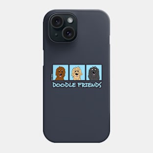 3 Doodle Friends Phone Case