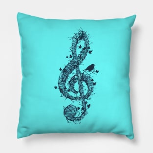 Music Note Pillow