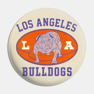 Defunct Los Angeles Bulldogs Football Team Pin