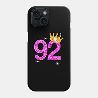 92Nd Princess Crown Phone Case